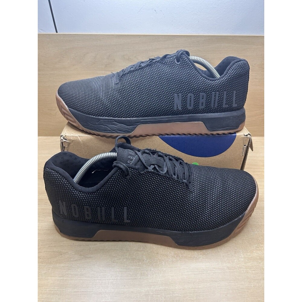 NOBULL Men's Black Gum Outwork Edge Shoes Size 12